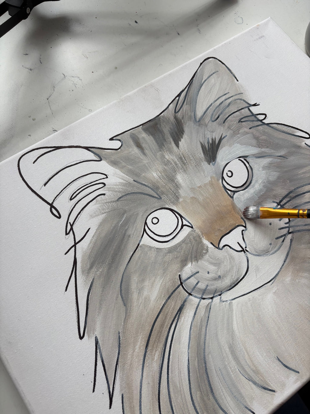 Paint Your Pet: Cartoon Edition, Thurs 9th April, 1pm-3pm, The Garden Room, Cleveleys
