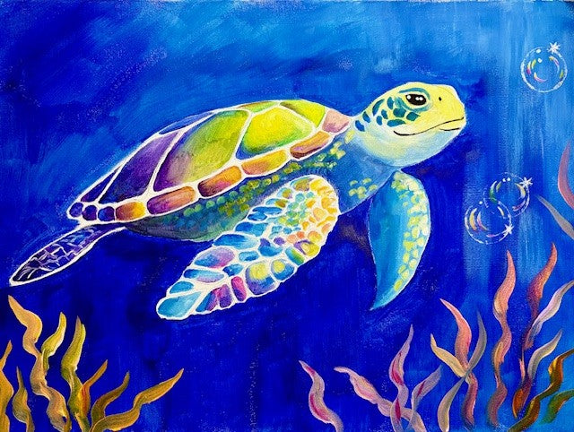 Paint Party, Thurs 9th April, 7pm, Turtle Bay, Blackpool
